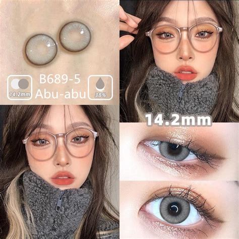 Jual Soflens Abu Abu Diameter Mm Free Tempat Normal Only Shopee