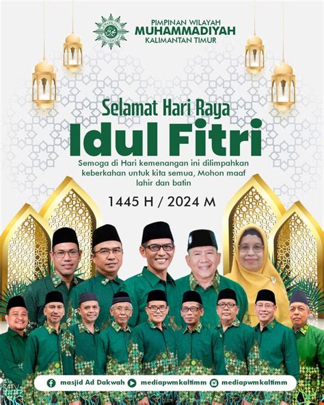 Muhammadiyah Kaltim Siap Gelar Shalat Idul Fitri 1445 Di 70 Titik Lokasi