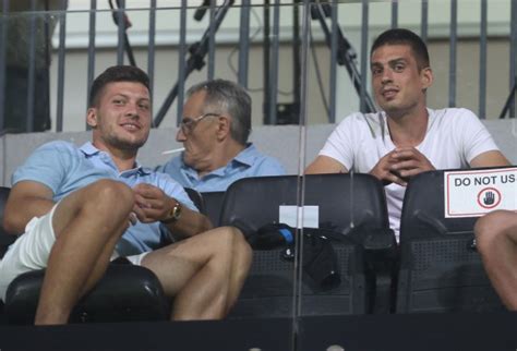 Luka Jović gledao pobedu Čukaričkog FOTO B92