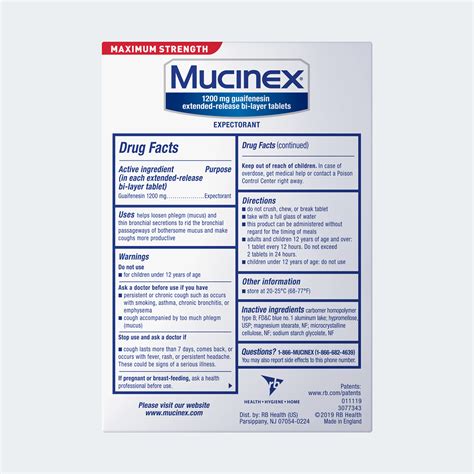 Maximum Strength Mucinex Extended-Release Bi-Layer Tablets | Mucinex USA