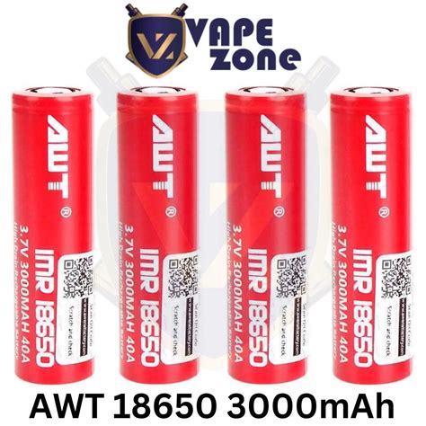 AWT VAPE BATTERY 18650 3000MAH DUBAI Vape Zone UAE