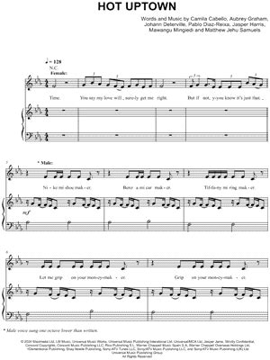 Hot Uptown Sheet Music Arrangement Available Instantly Musicnotes