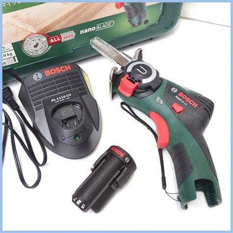 BOSCH/ボッシュ EasyCut 12 10.8Vリチウムイオン コードレスマイクロソー CUT1108/ /付属品完備/電動のこぎり ...