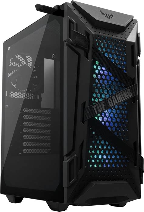 ASUS Capa Compacta TUF Gaming GT301 ATX Mid Tower Painel Lateral De