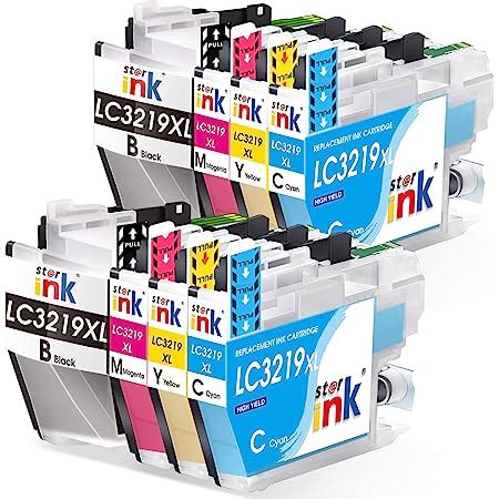 Clorisun Lot De Cartouches D Encre Lc Xl Compatibles Avec Brother