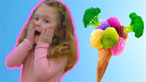 Do You Like Broccoli Ice Cream Song Singing Kid Nursery Rhymes Youtube