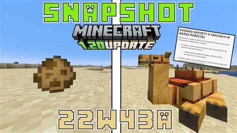 Snapshot 22w43a Przegląd Youtube