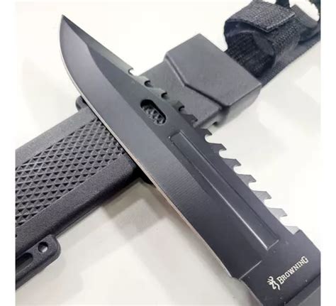 Cuchillo Tactico Browning Militar Haz053 Combate Vaina Rigid Envío gratis