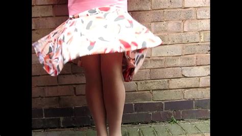 Skirt Blown Up On A Windy Spring Day Retro Porn XHamster