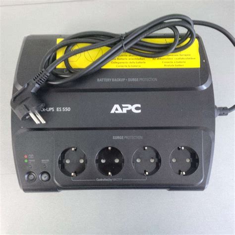 Источник бесперебойного питания APC Back-UPS BE550G-RS, 550ВА, 330Вт ...