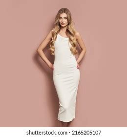 Portrait Gorgeous Elegant Sensual Blonde Woman Stock Photo Shutterstock