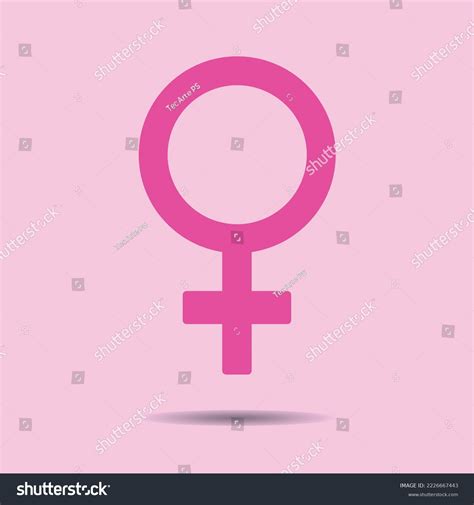 Female Sex Symbol Vector Illustration Flat Stock Vector Royalty Free 2226667443 Shutterstock