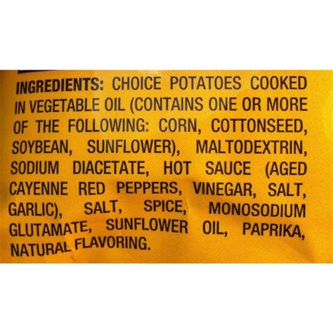 Herr S Hot Sauce Flavored Potato Chips 1 5oz Snackoree