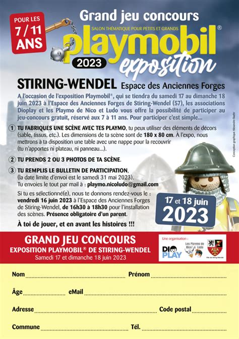 Concours Playmobil Commune De STIRING WENDEL