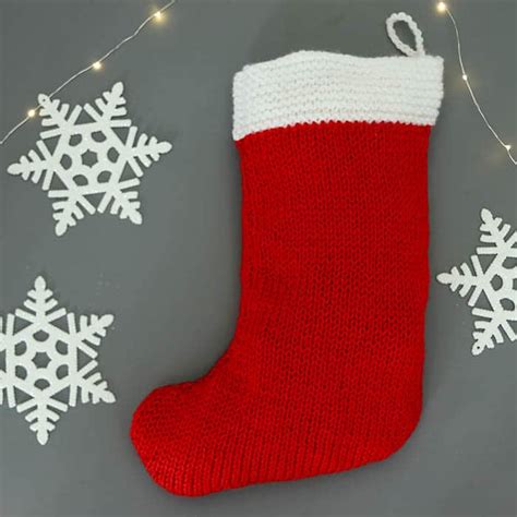 Free Christmas Stocking Knitting Pattern View The Free Pattern Here