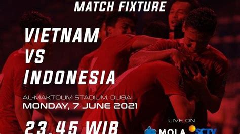 Indonesia Vs Vietnam Live Streaming Mola TV | stbtv.co.id