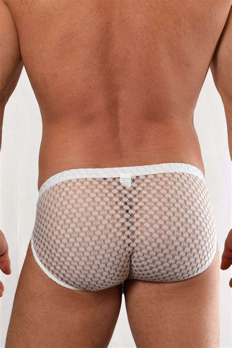 Bfm Mens Sheer Mesh Bikini Swimsuit Ebay