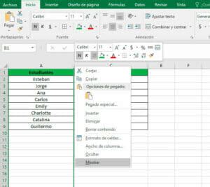 C Mo Mostrar Celdas Ocultas En Excel Excel Para Todos