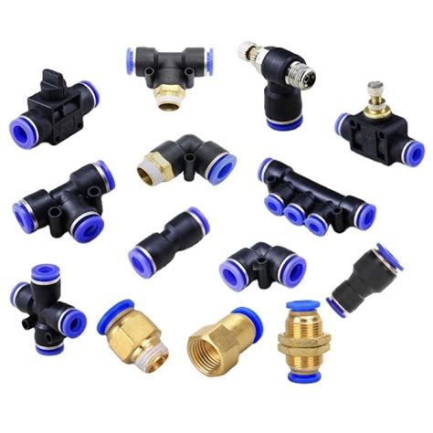 PU TUBE CONNECTORS Hydraulic Pneumatic Hoses PU TUBE CONNECTORS