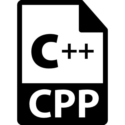 Cpp File Format Symbol Free Interface Icons