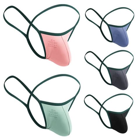 Herren G String Tanga Beutel Säulen Micro Bikini T Back Unterwäsche Bikini eBay de