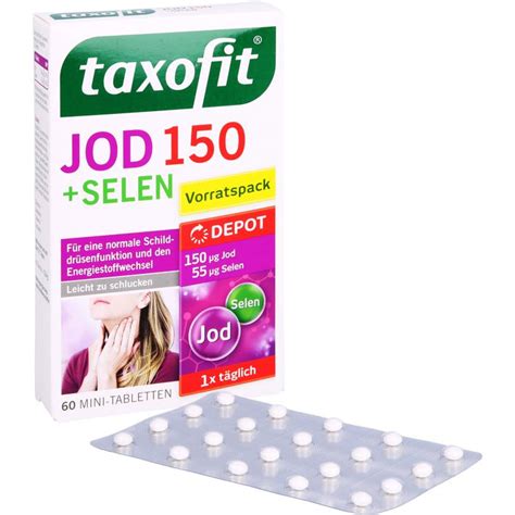 Taxofit Jod Depot Tabletten Wir Leben Apotheken