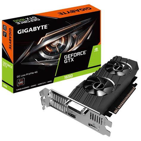 Gigabyte Geforce Gtx Oc Low Profile Gb Gddr Graphic Card Black