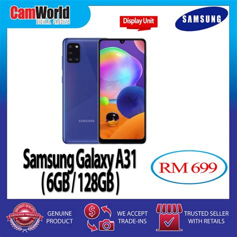 Samsung Galaxy A31 (A315) (SM-A315 )(6GB/128GB) | Shopee Malaysia