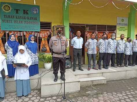 Jadi Pembina Upacara Bendera Waka Polsek Medan Area Sampaikan Pesan