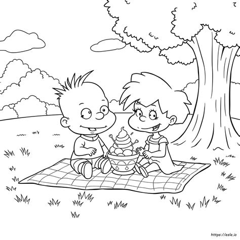 Kolorowanki Rugrats Phil I Lil