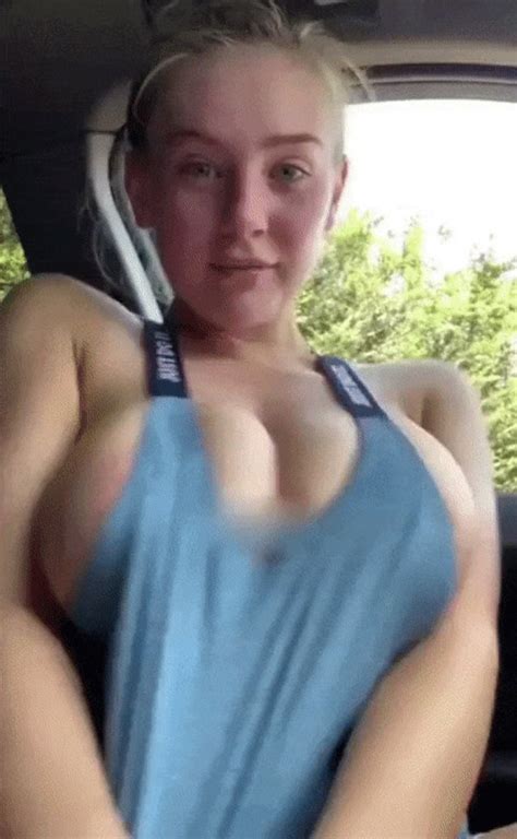 Who Is This Big Breasted Blonde Whose Breasts Accidentally Pop Out Of Her Shirt Beth Lily