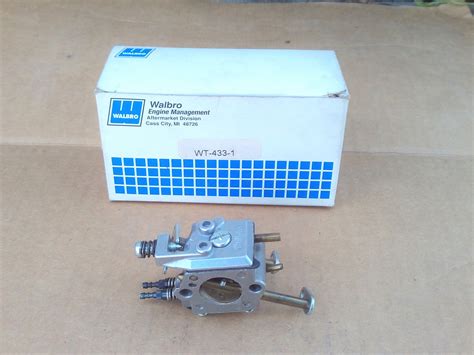 Walbro Carburetor WT4331, WT433, WT-433-1, WT-433