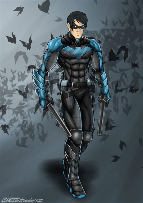 Nightwing By Shamserg On DeviantArt