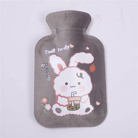 MurahMini Plush Hot Water Bottle Bag Handwarmer Warm Hands Bag Tungku Air Panas Beg Tuam Perut