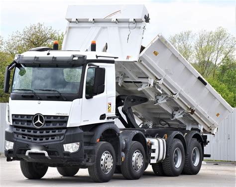 Mercedes Benz AROCS 3243 KIPPER 6 00 BORDMATIC 8x4 Kipper Kaufen