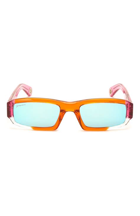 Женские разноцветные солнцезащитные очки JACQUEMUS — купить за 38100 ...