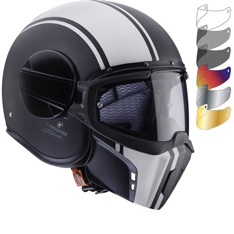 Caberg Ghost Legend Open Face Motorcycle Helmet & Visor - Open Face ...