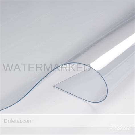 Clear Pvc Film 24m Width Super Clear Plastic In Roll Transparent Film