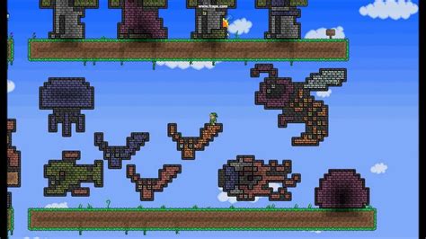 Terraria Enemies Pixel Art Youtube