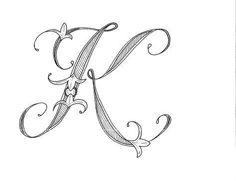 Схемы шаблоны трафареты объемных красивых букв русского алфавита К Л М ...