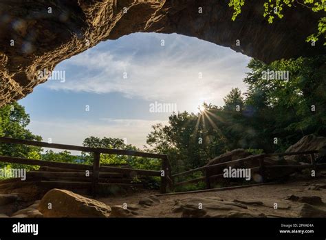 Natural Bridge State Resort Park In Kentucky Stock Photo Alamy