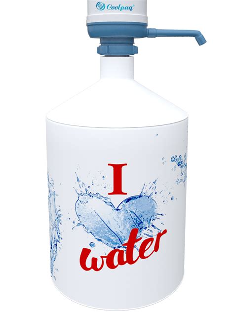 Чехол на бутыль 19л Coolpaq I Love Water купить по цене 990 ₽ в ...