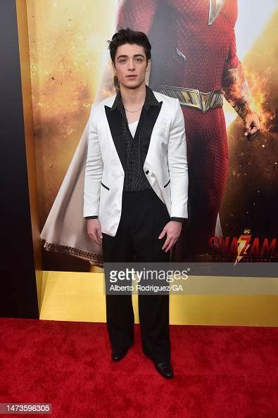 Asher Angel Attends The Premiere Of Warner Bros Shazam Fury Of News Photo Getty Images