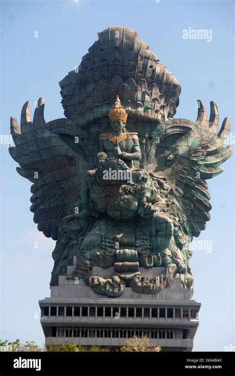 Gwk Statue At Garuda Wisnu Kencana Cultural Park In Bali Indonesia