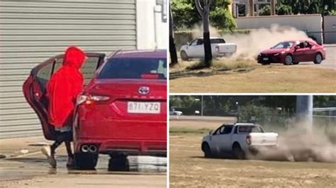 Townsville Crime Child Hoons Cause Havoc In Stolen Car Convoy