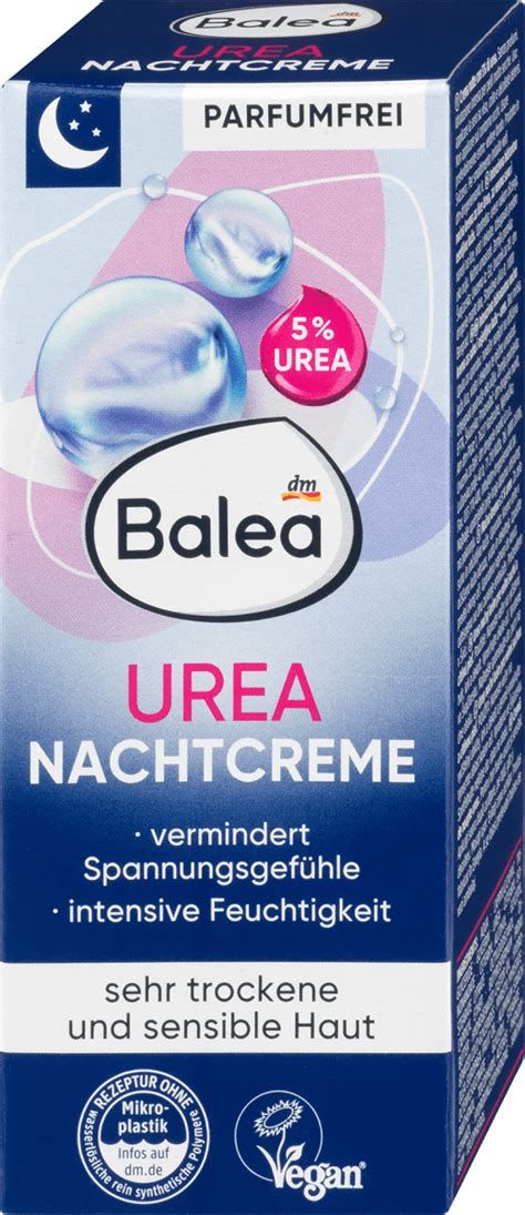 Balea Urea noćna krema za suhu i osjetljivu kožu 50 ml dm hr