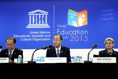 Remarks at the World Education Forum on "Sustainable Development Goals
