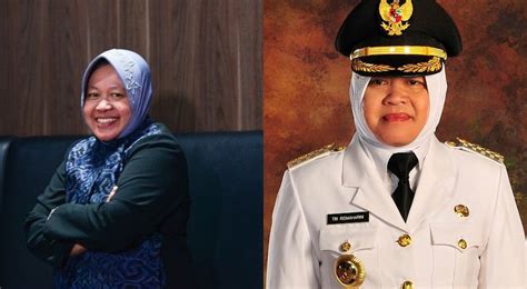 Biodata Tri Rismaharini Lengkap Umur Dan Agama Menteri Sosial Ri Yang