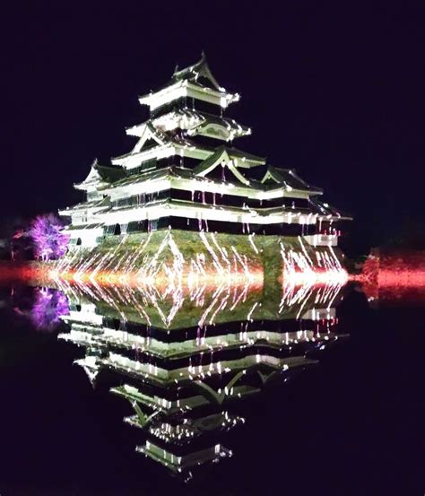 Laser Lights And Matsumoto Castle A Curious Wintertime Spectacle Visit