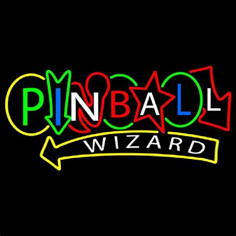 Stylish Pinball Wizard Neon Sign ️ ®